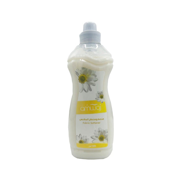 Amwaj Fabric Softener Fragrance Daisy Blossom Softening Wrinkle Reduction 1000ml