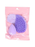 Beauty System Makeup Sponge & Brush Set - 3 Pieces | Assorted Colors