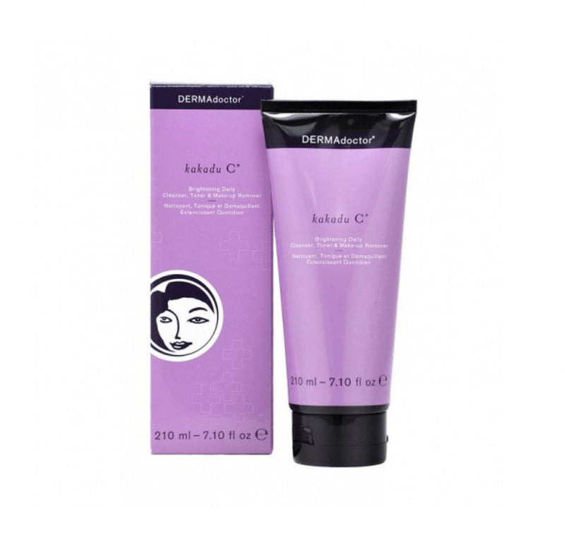 Derma Doctor Kakadu C Cleanser, Toner & Makeup Remover, 210ml