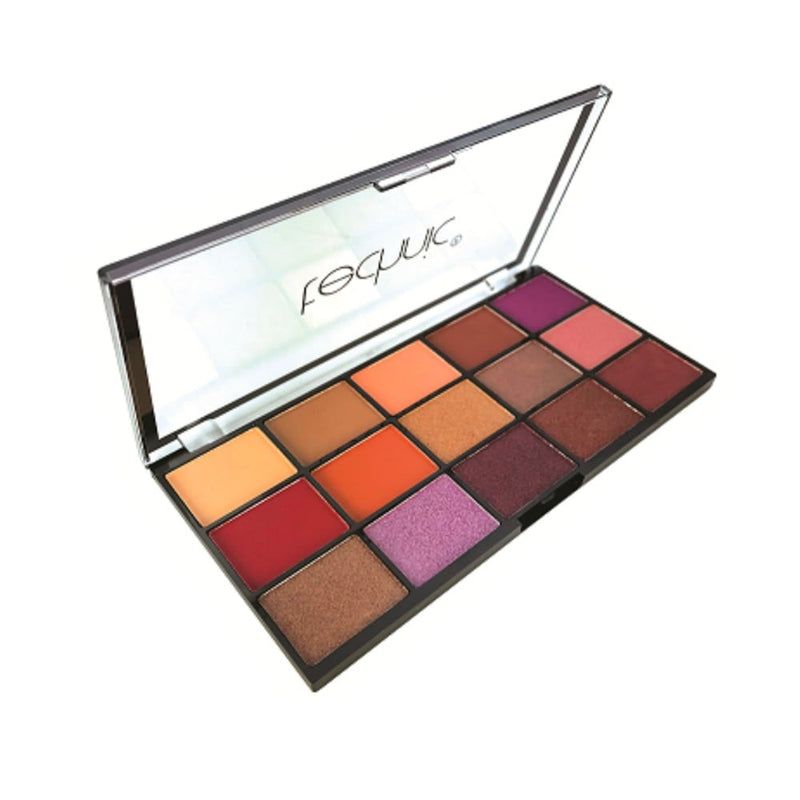 Technic Paint Butter and Jelly Eyeshadow Palette, 15 Colors, 30g