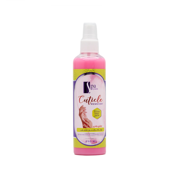 Spa System Cuticle Remover Liquid, Moisturizing Formula, 250ml