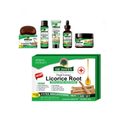Dr. Davey Licorice Skincare Set, 5-Piece Kit with Cleanser, Serum, Toner