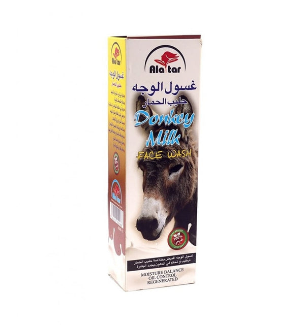 Alatar Facial Wash with Donkey Milk Extract and Vitamin A, 100ml