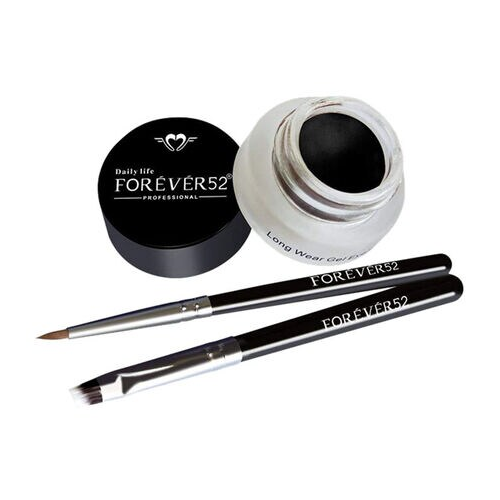 Forever52 Gel Eyeliner Waterproof Long-Lasting Black GT001