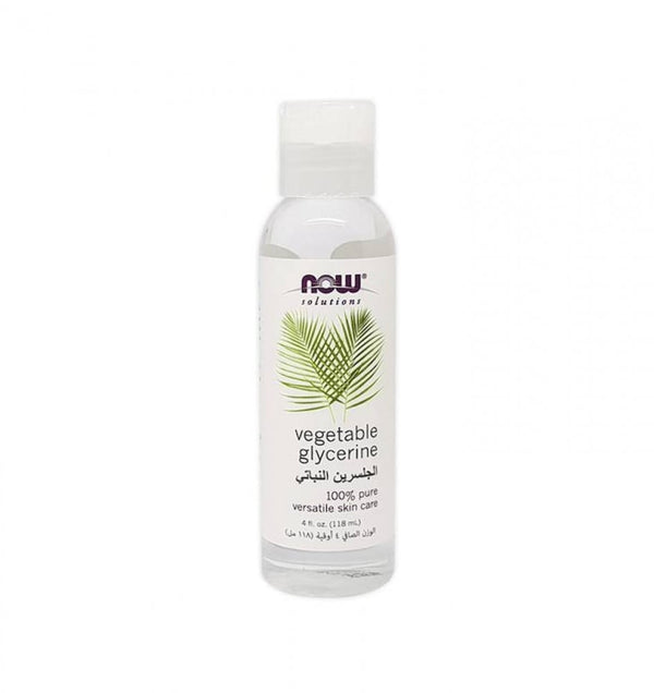 Now Vegetable Glycerin Skin Oil, 100% Natural Moisturizer, 118 ml