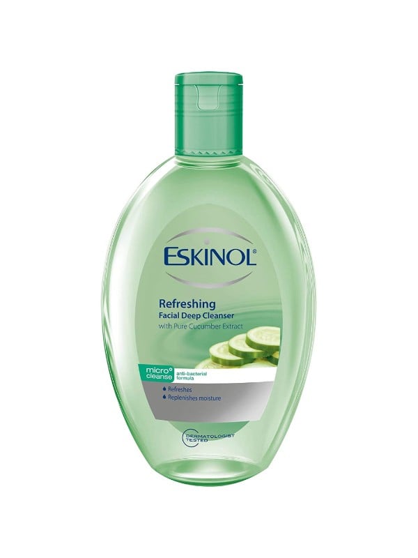 Face Wash Cucumber Deep Cleanser Brightening Eskinol 225ml