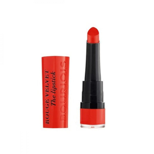 Bourjois Rouge Velvet Lipstick 07 Vibrant Red Matte Finish