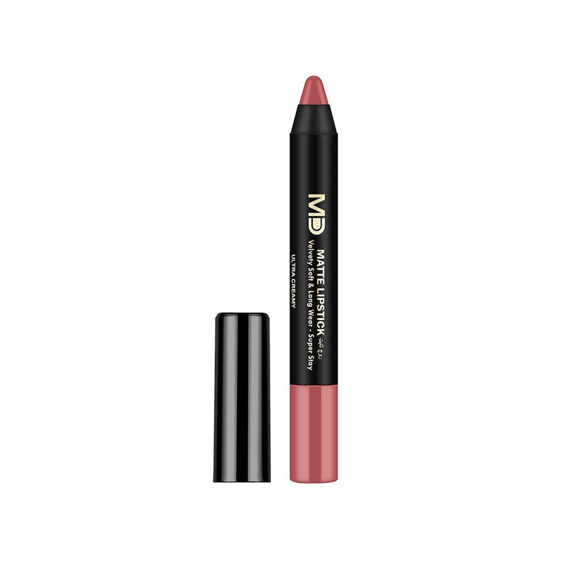 Md Matte Lipstick Pencil 033 Pearlescent Metallic Finish 2.8g