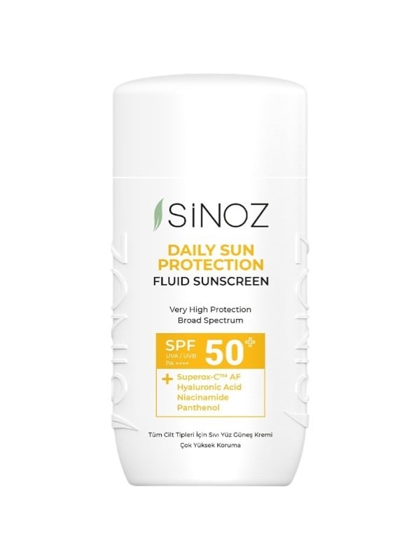 Fluid Sunscreen SPF50+ Daily Protection Hyaluronic Acid Niacinamide Eucerin 50ml