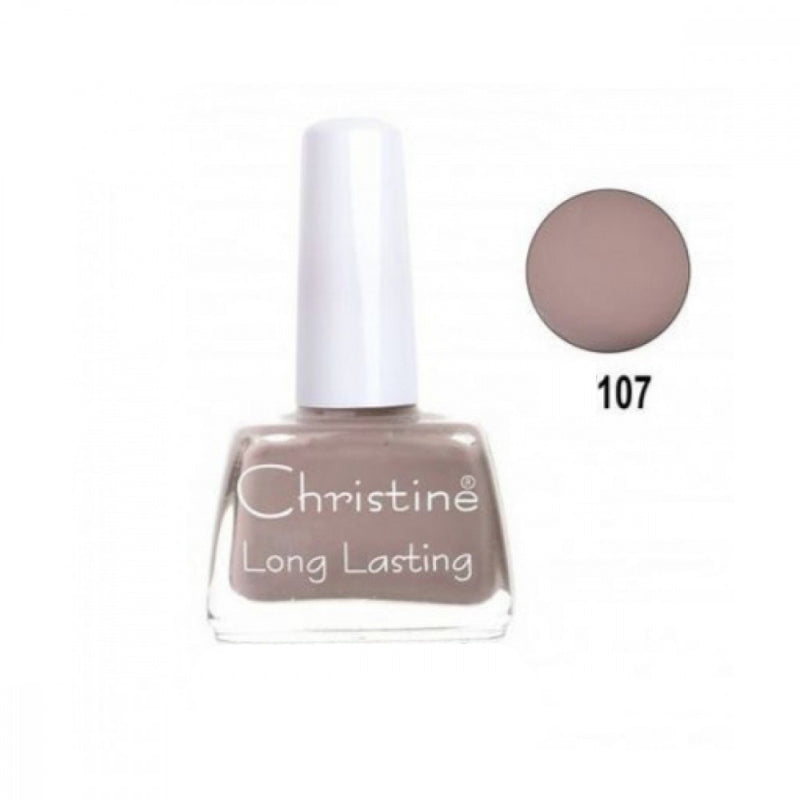 Christine Long Lasting Nail Polish Glossy Finish No. 107