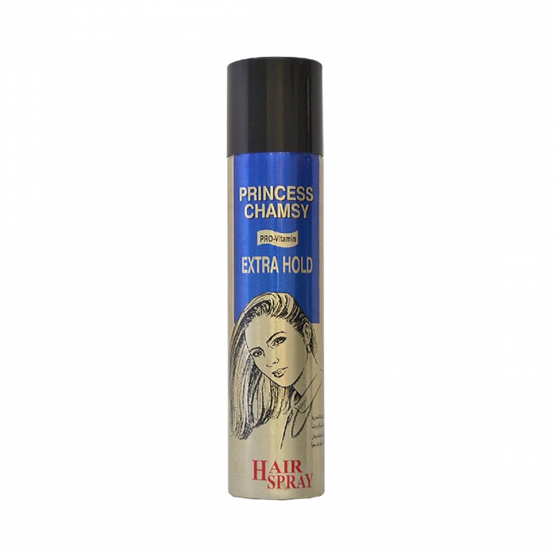 Princess Chamsy Ultra Hairspray, Strong Hold Setting Spray, 300ml