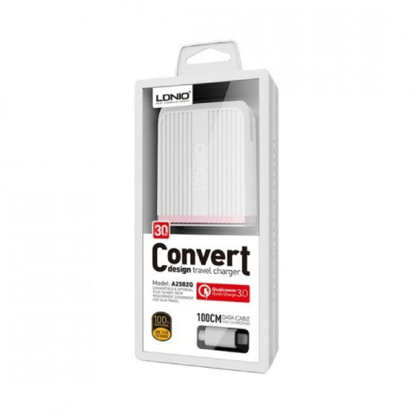 Ldnio 30W Home Charger with Micro USB Cable for Fast Charging