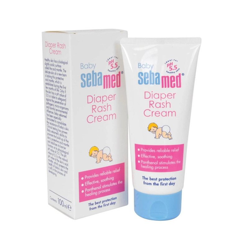 Sebamed Diaper Rash Cream, Soothing & Protective, 100ml