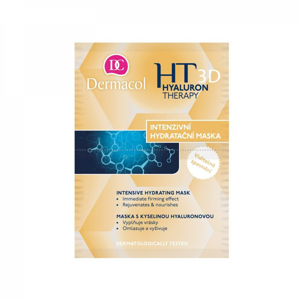 Dermacol Hyaluron Intensive Hydrating Facial Mask, Hyaluronic Acid, 2 x 8g