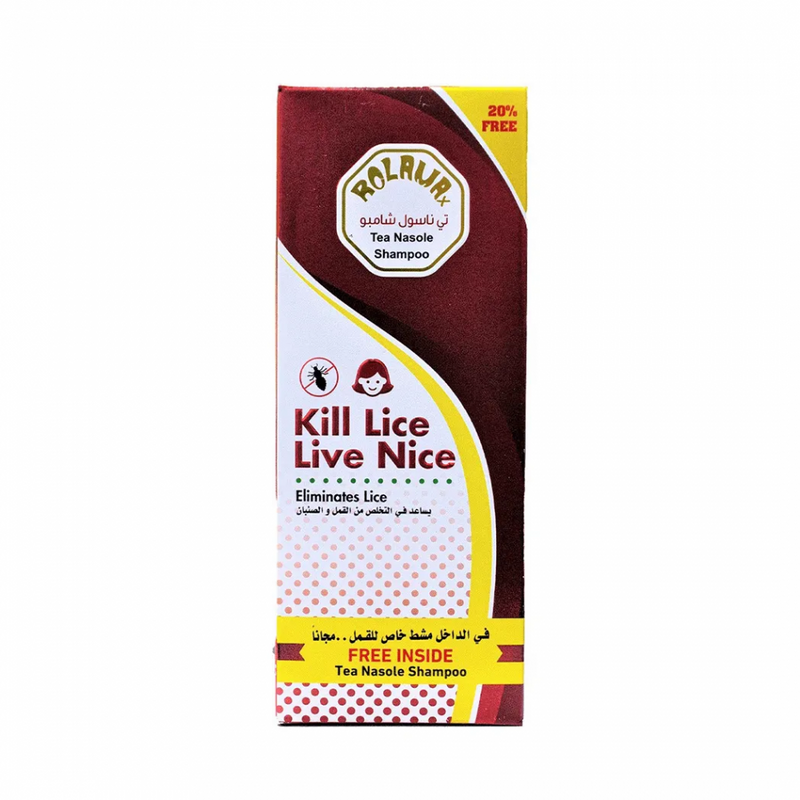 Lice Removal Shampoo with Free Comb Rolamax 210ml