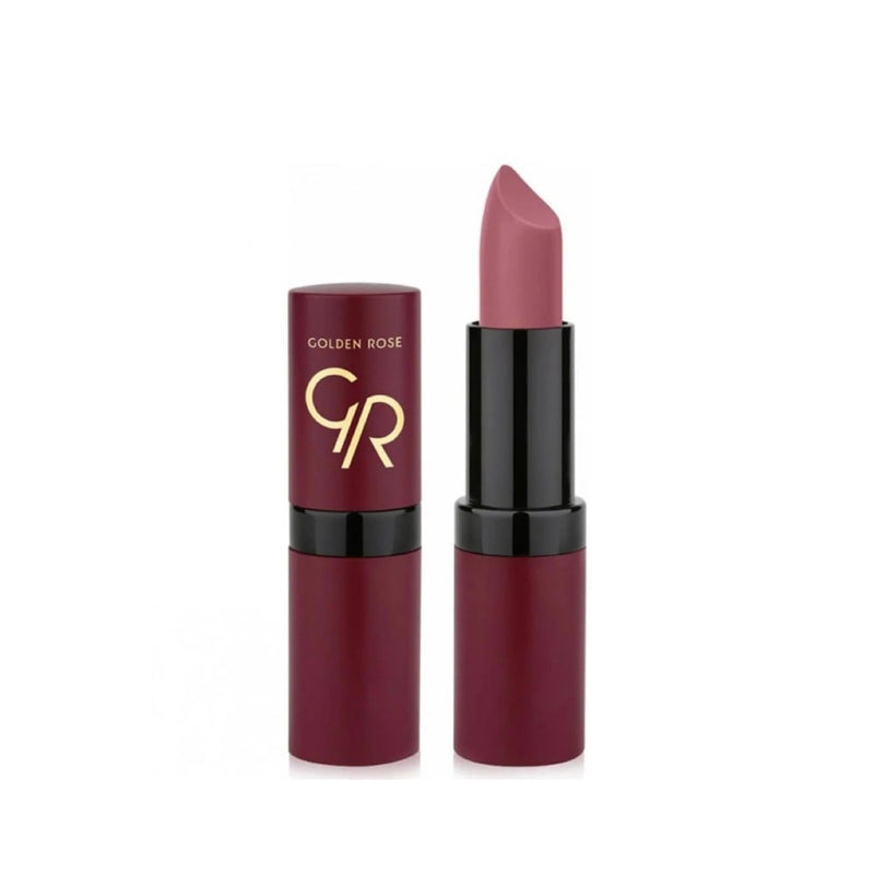 Matte Lipstick Velvet Finish Vitamin E Hydrating Formula Golden Rose 4.2g