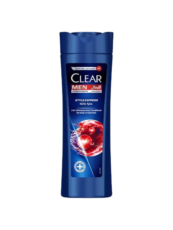 2-in-1 Shampoo and Conditioner Intensive Care Clear Men 350ml