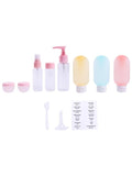 Solo Go Refillable Travel Bottle Set - 10 Pieces