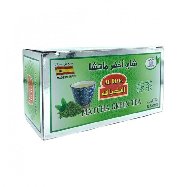 Al Diafa Matcha Green Tea with Antioxidants, 25 Sachets