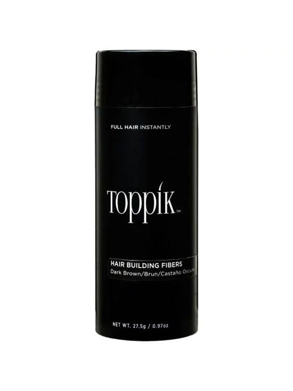 Toppik Hair Building Fibers Dark Brown Instant Thinning Hair Solution 27.5g