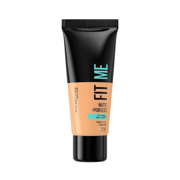 Maybelline Fit Me Matte + Poreless Foundation, 120 Ivory, for Oily Skin