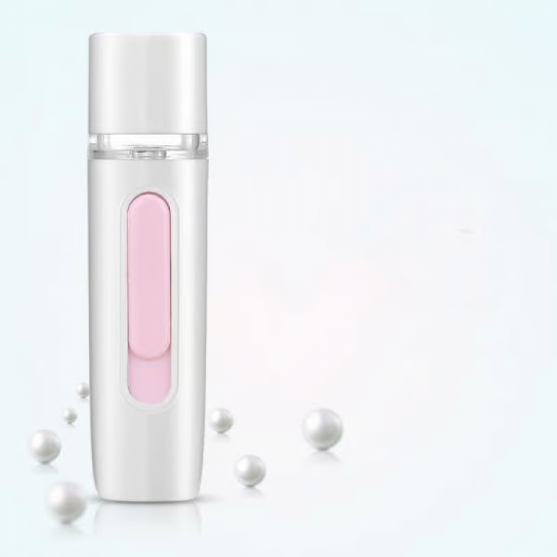 Facial Mist Sprayer Nano Rechargeable 2-in-1 Power Bank White Minigood