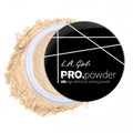 La Girl HD Setting Powder, Banana, Translucent, Loose, 0.17 oz