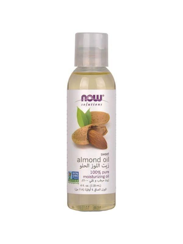 NOW Solutions Sweet Almond Oil for Skin & Hair - 118 ml