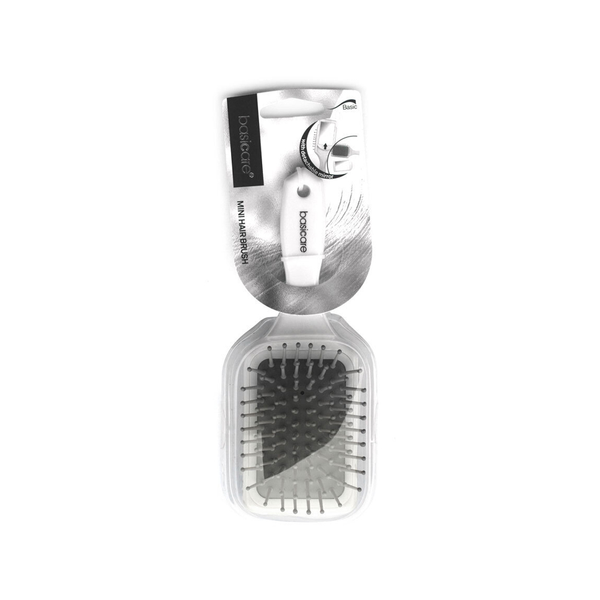 Basic Mirror Hair Brush Paddle, Detangling Styling Tool, Pocket Size