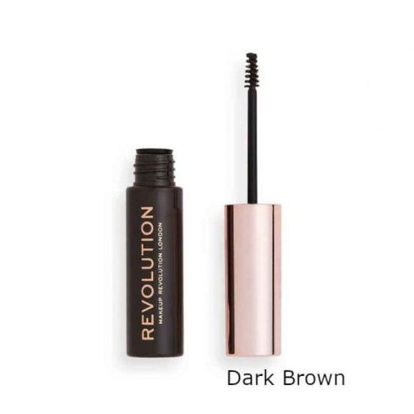 Revolution Pro Gel Eyebrow Tinted Gel - Dark Brown