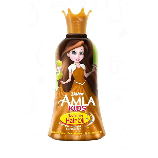 Dabur Amla Nourishing Baby Hair Oil with Amla Extract & Vitamin E, 200ml
