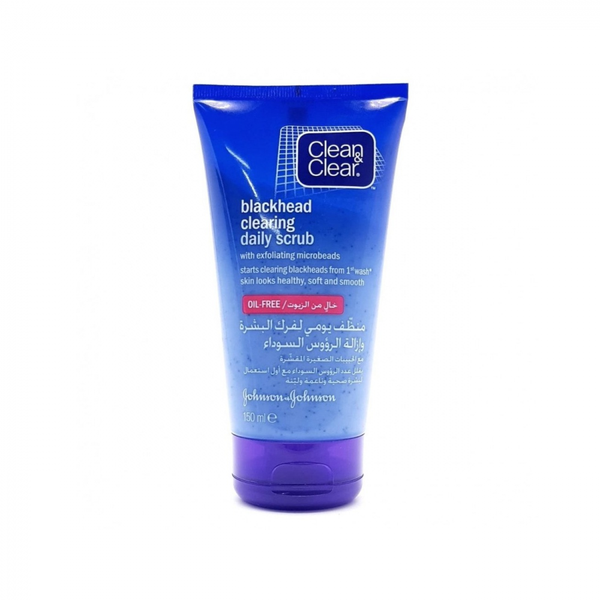 Clean & Clear Daily Exfoliating Wash Blackhead Removal 150ml
