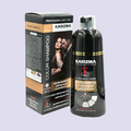 Karizma Collection Dark Brown Hair Dye Shampoo - Ammonia-Free, 400 ml