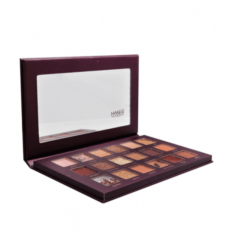 Make Over 22 Eyeshadow Palette MNE003, 18 Matte & Shimmer Shades