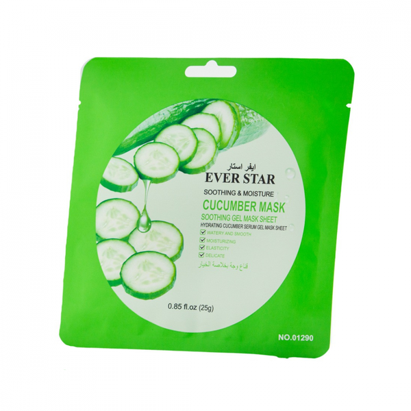 Deep Cleansing Face Mask Cucumber Extract Pore Care Ever Star 25g