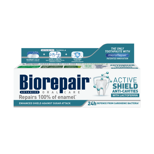 Biorepair PureBreak Toothpaste with MicroRepair & Xylitol for Enamel Repair, 75ml
