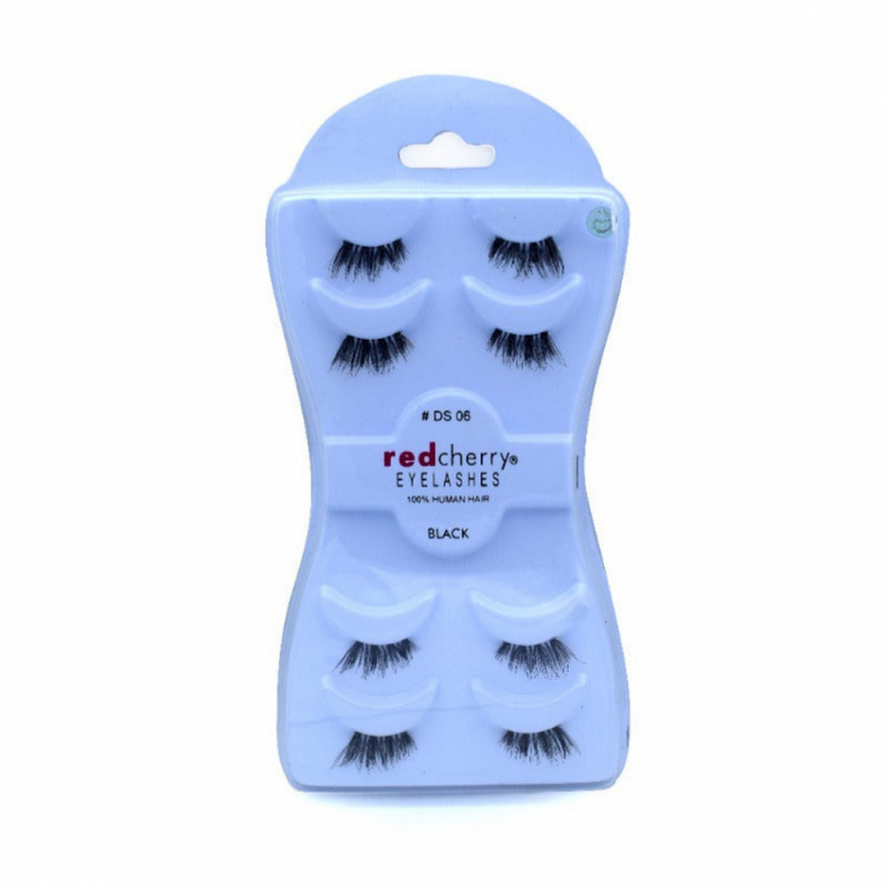 Red Cherry DS 06 Eyelashes, 100% Natural Human Hair