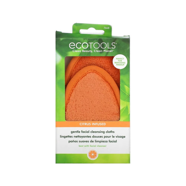 Ecotools Makeup Remover Wipes Citrus Scented 2-Pack
