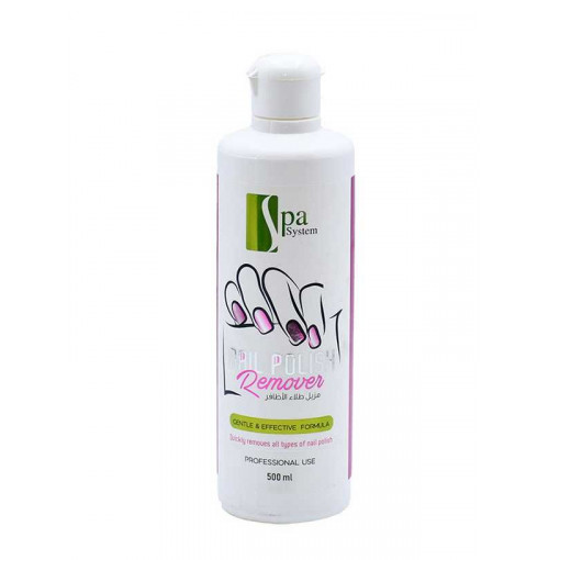 Spa System Nail Polish Remover, 500ml