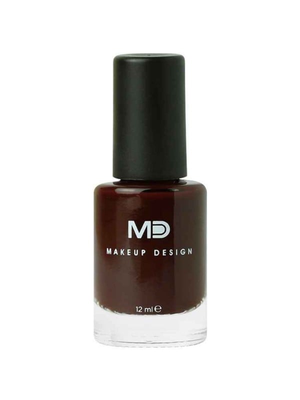 Dark Brown Nail Polish Long Lasting Chip Resistant MD N251 12ml