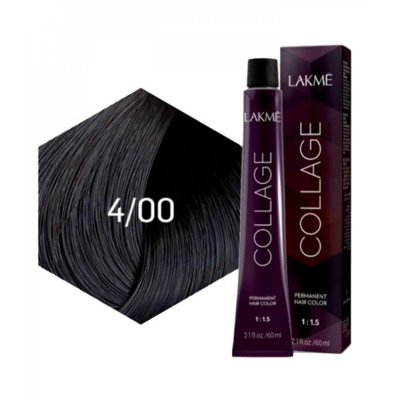 Lakme Permanent Hair Color 4.00 Medium Brown 60ml