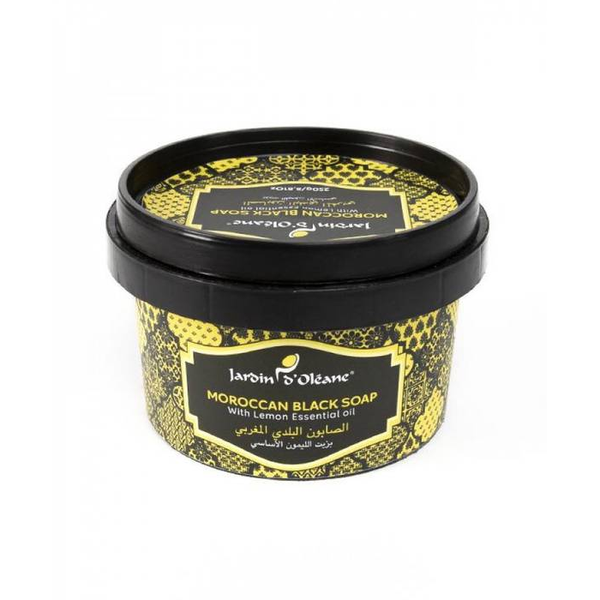 Jardin Oleane Moroccan Beldi Soap with Lemon Essential Oil, 250g