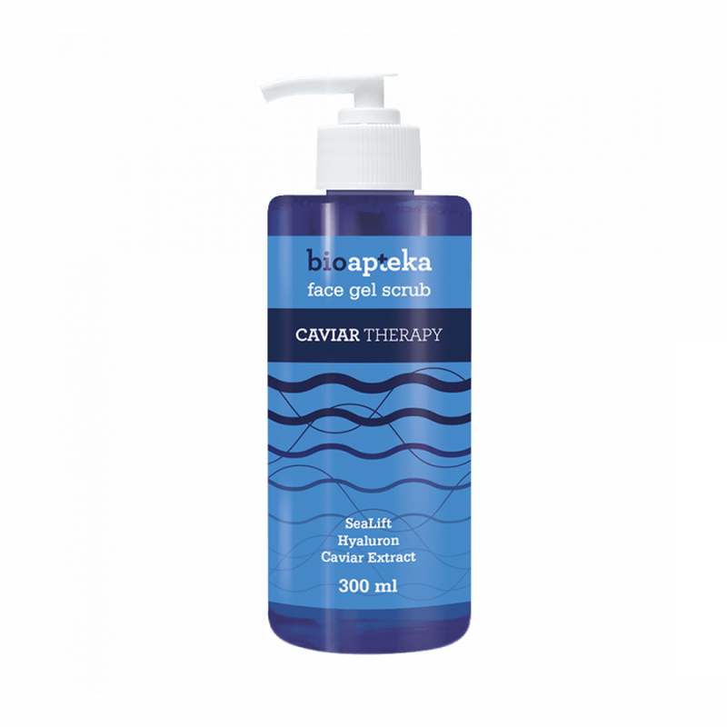 Best Facial Exfoliating Scrub Caviar and Jojoba Gel Bioapteka 300ml