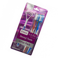 Norsina Medium Toothbrush Set with Tongue Cleaner 5 Count