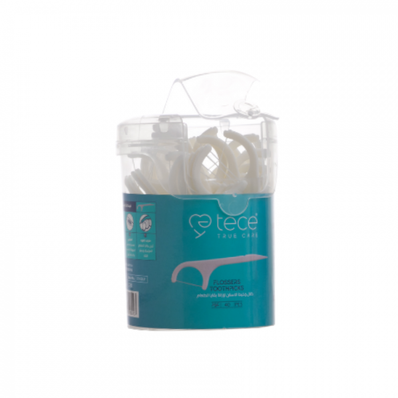 Dental Floss Sticks Picks Oral Care 40 Pieces TC