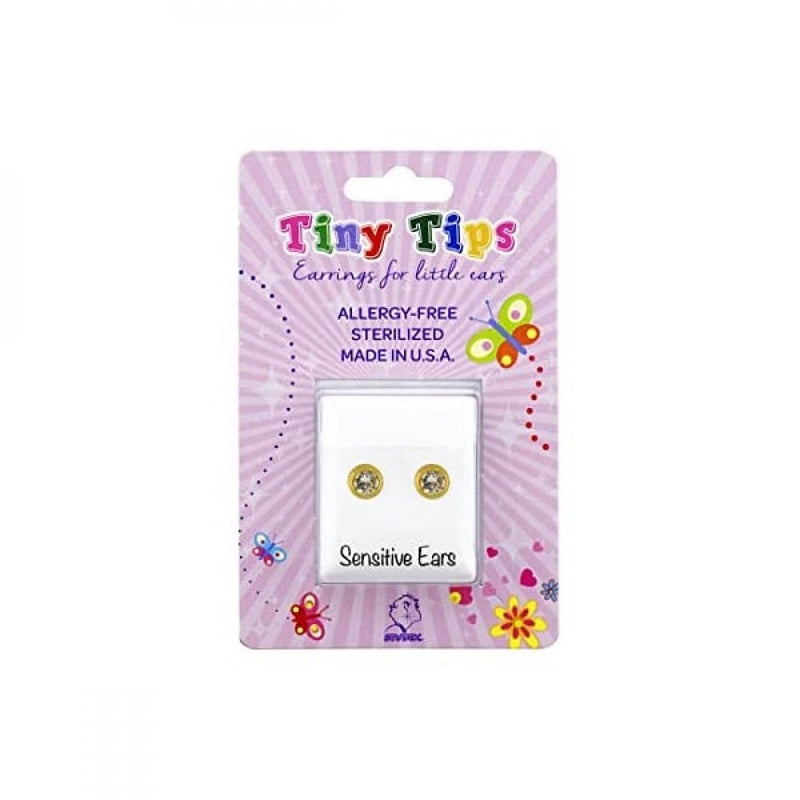 Gold Plated Ear Tips Allergy Free Sterilized Studex 1 Pair