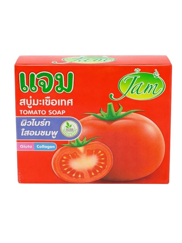 Jam Tomato, Glutathione & Collagen Soap - 65g