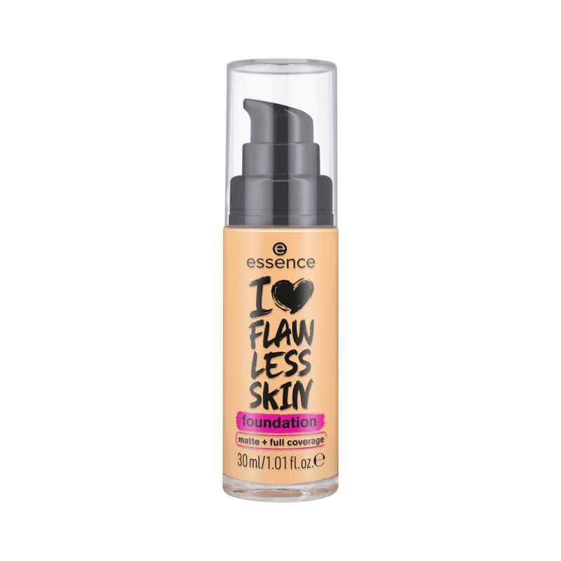Essence I Love Flawless Skin Foundation, SPF 20, Matte, 30ml, 60 Dark Ivory