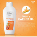 Fair and White Carrot Brightening and Toning Shower Gel 1000ml