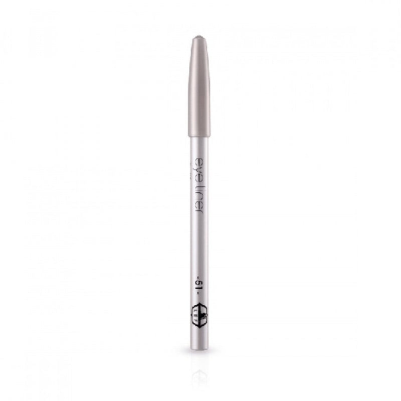Lef Pearl White Eyeliner Pencil 51, Fine Tip, Long-Lasting